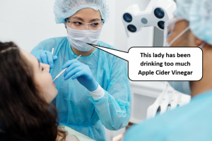 vinegar dental health