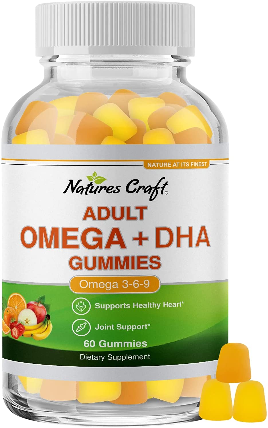 Natures Craft Adult Omega DHA Gummies