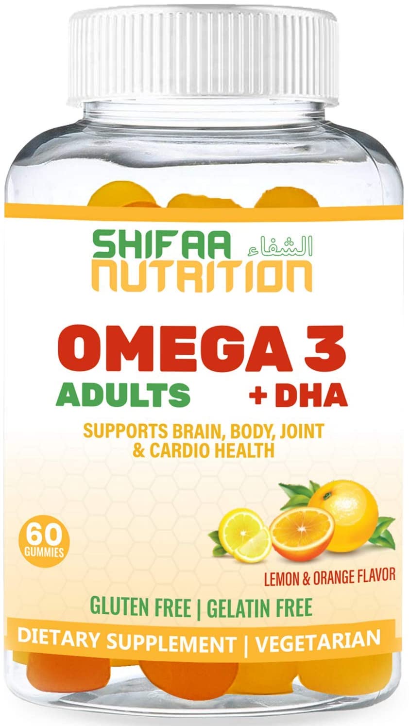 Shifaa Nutrition Omega 3 DHA Vegan Gummies