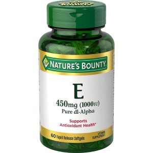 Best High Dose – Nature’s Bounty Vitamin E