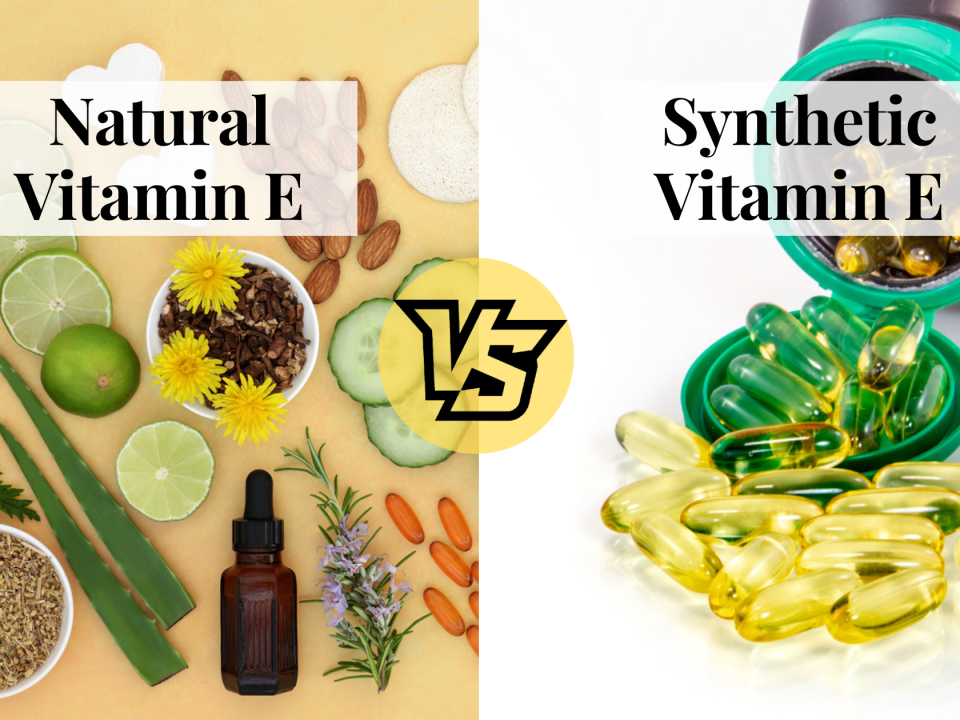 Natural Vs Synthetic Vitamin E