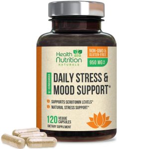 Health Nutrition Daily Stress & Mood Support Capsules