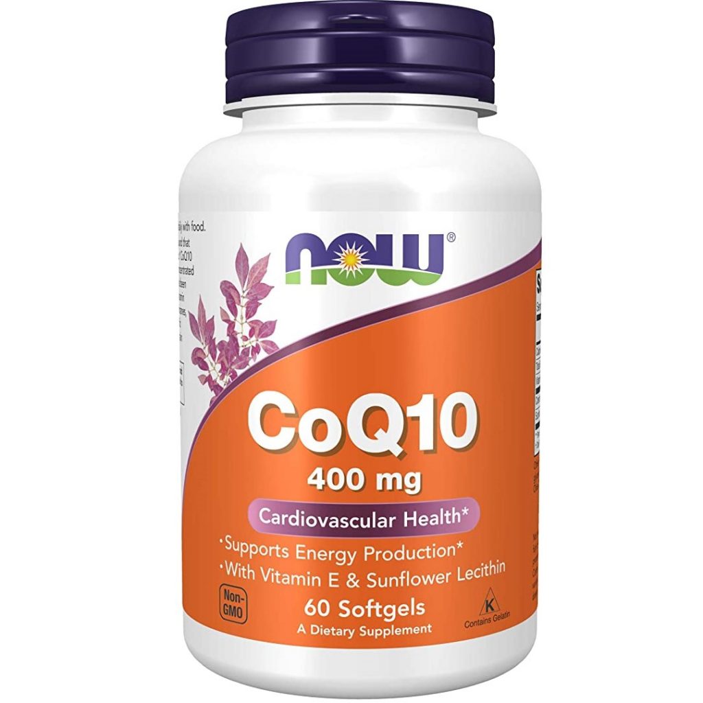 NOW Supplements CoQ10 Softgels